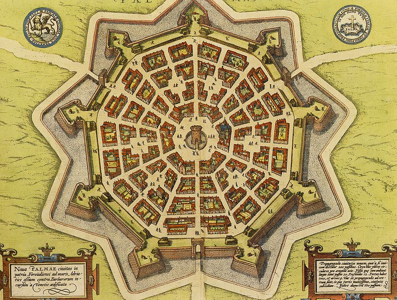 Mappa di Palmanova