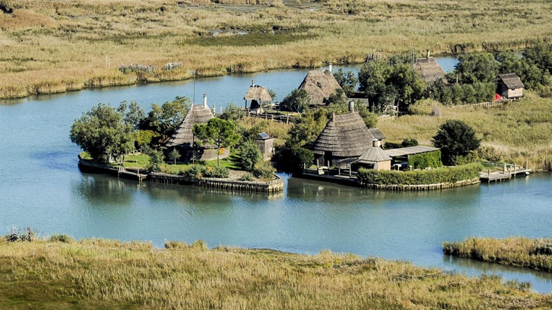 Villaggio dei casoni da pesca