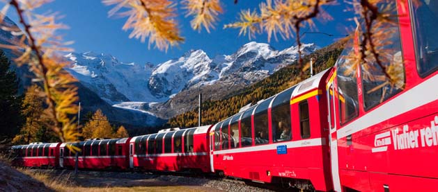 Il Treno rosso del Bernina