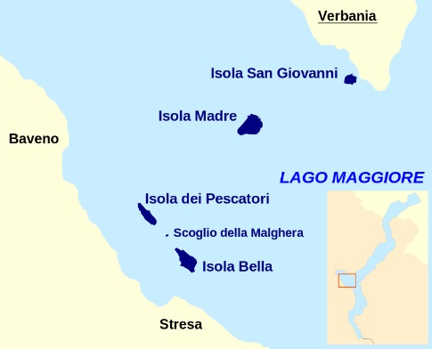 Mappa delle isole