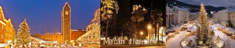 Mercatini di Vipiteno ed Arco