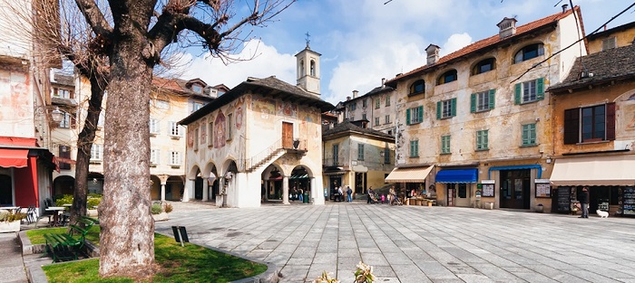 Il centro di Orta